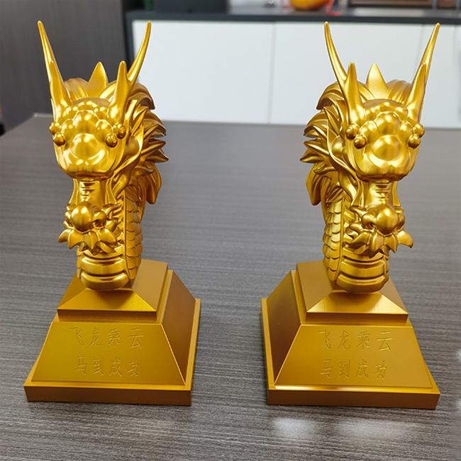 飛龍乘云，馬到成功鋁件